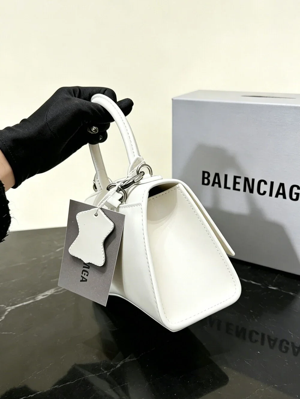 Balenciaga Hourglass XS Top Handle Bag